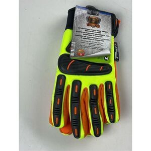 NWT Forney Hide Multi Task Impact Resistant Work Gloves Men Medium AT1750